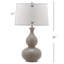 Lampe de table 30,75 po Gratton