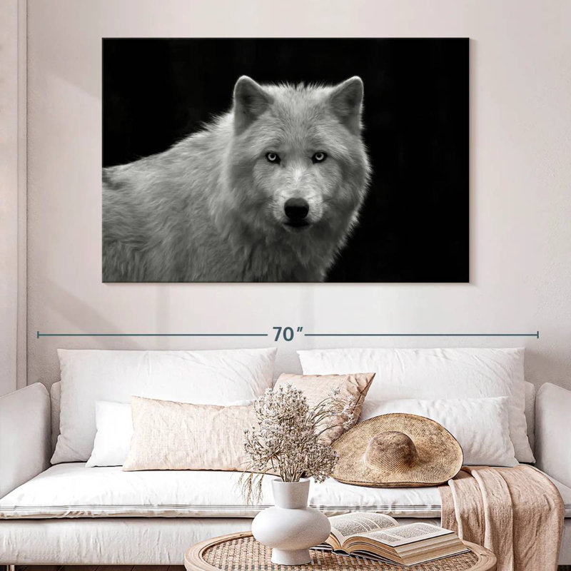 Brampt Phantom Wolf, 34'' H X 51'' W