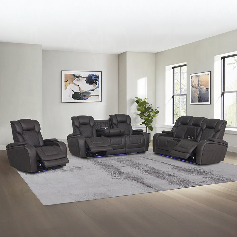 Causeuse en microfibre Wendell