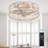18" Vintage Caged Ceiling Fan Light with Remote, Quiet Industrial Design-157203026