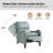 Neliyah 28.75" Wide Genuine Leather Recliner-105914586