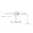 High-end rectangular sintered stone dining table-110581327