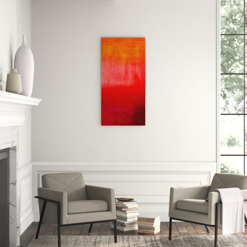 Chroma Trio III Painting by Austin Beiv, 72" H x 36" W, Plexi