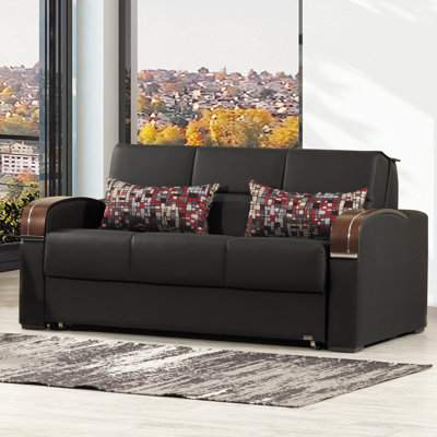 Causeuse convertible rembourrée avec rangement, une solution de siège confortable et fonctionnelle pour divers espaces de vie