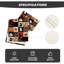 Chemin de table 210 g / m² 13x120 pouces | Décoration de table de salle à manger de cuisine de chat noir-133229865