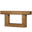 Console, table d'entrée à 2 niveaux Farmhouse avec base en U