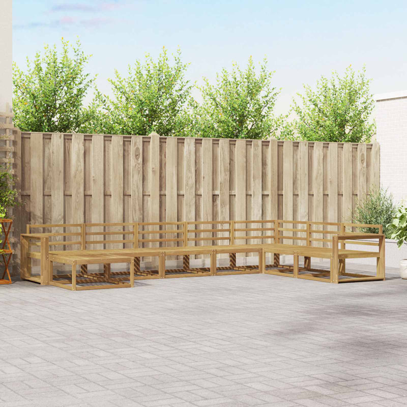 410cm Wide Patio Sectional Set