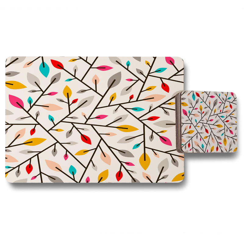 Hewlett Wood Floral Placemat