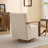 Ynes 30.8" Wide Upholstered Swivel Armchair-820767333
