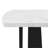 Lanaster 63" Faux Marble Dining Table with Geometric Legs-120854769