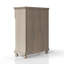 Commode 5 tiroirs gris antique