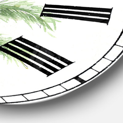 Swigart Metal Wall Clock