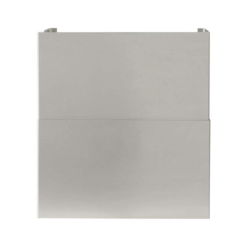 Couvercle de conduit de hotte de cheminée, H 30 po x l 14 po x P 14 po