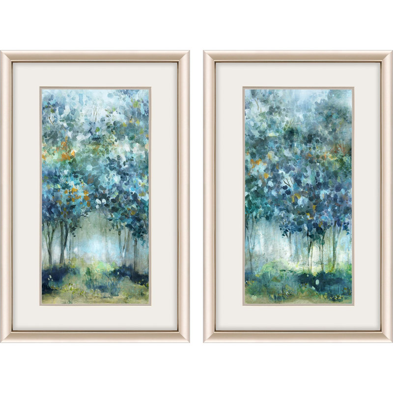 Treetop Mist Framed Art
