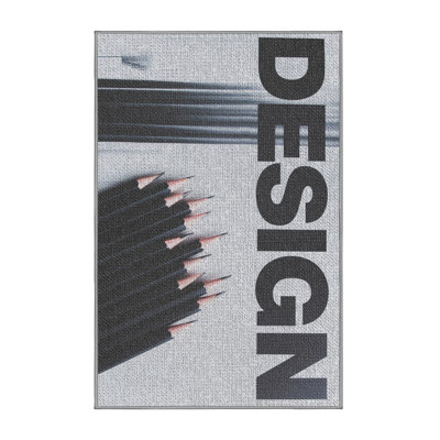 Tapis gris Design