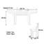 Table ovale en chêne crème French French-1534214705-1534214709