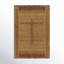 Alfi Oriental Flatweave Area Rug in Brown/Camel-1534891420