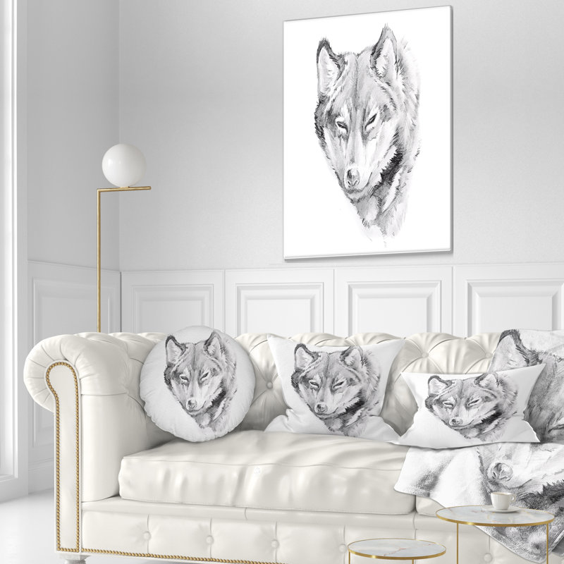Coussin Animal Art, Rectangulaire, 12 po x 20 po