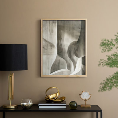 ABSTRACT Series CDLXII, reproduction encadrée - bois massif