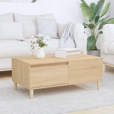 Zahir Coffee Table 90x50x36,5 cm Engineered Wood