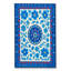 Tapis vert tissé à motif lavable Mosso-1521718305