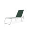 Gardenella Sling Aluminum Frame Four-Position Lay Flat Stacking Armless Chaise-98940806-98940780