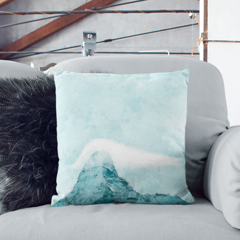 Square Cushion, White, 40cm H x 40cm W x 15cm D