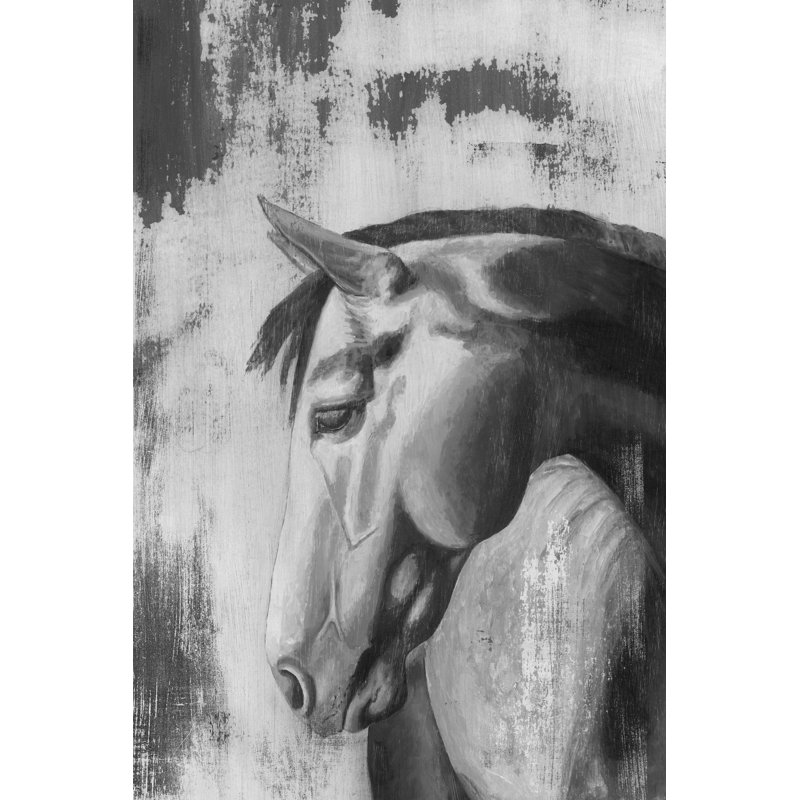 Dappled Grey I by Naomi McCavitt - Wrapped Canvas Painting, 46cm H x 30cm W