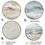 Robitaille - art rond en métal bord de mer-109669974