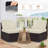 6 Pcs Waterproof Couch Cushion Covers，Washable Stretch Outdoor Patio Furniture Covers-1672020871