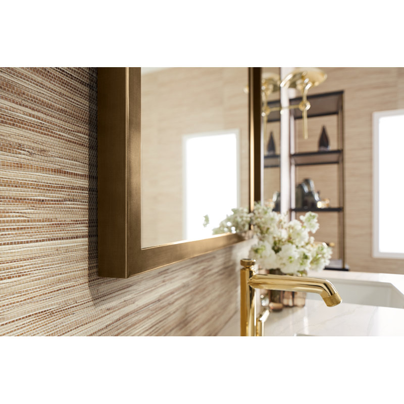 Craft Series Modern & Contemporary Bathroom / Vanity Mirrors, 40" x 24", Aged Brass
