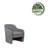 Brijpal Sherpa Fabric Upholstered Barrel Accent Chair-1858495571