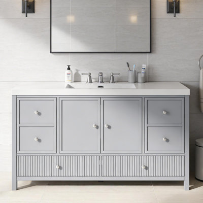 Meuble-lavabo classique américain