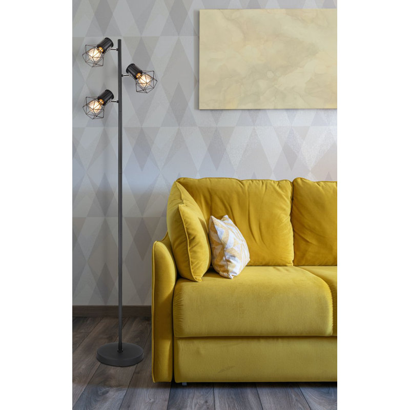 161cm Powder Coated Traditional Floor Lamp