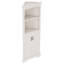 Grande armoire d'angle avec portes pour le salon, la salle de bain, la salle à manger ou la cuisine, beige-1399396391