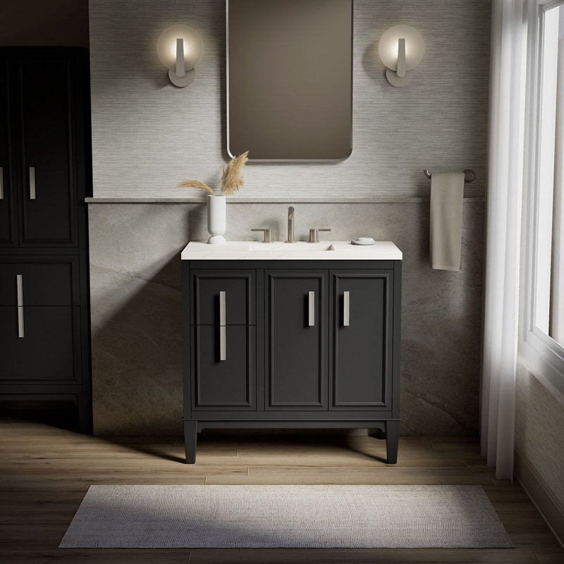 Ensemble de meuble-lavabo 36 po Southerk, Gris ardoise