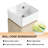 Lytia 12.06 " W Free Standing Wall Mounted 1 Single Vanity Bathroom Vanity With Ceramic Top