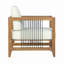 Chaise de patio d'extérieur en bois d'acacia avec coussin, fauteuil simple d'appoint moderne pour patio, jardin