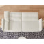 Canapé-lit futon convertible Modern, canapé-lit réglable, canapé-lit confortable en velours côtelé avec pieds en bois et 2 coussins-735307960