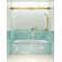 Polaris 60 in. x 66 in. Fully Frameless Sliding Bypass Bathtub Door