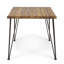 Industrial Outdoor Dining Table, Patio Table