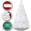 Arbre de Noël artificiel pin blanc-486524163