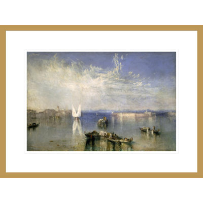 Le Campo Saint-Venise par Joseph Mallord William Turner, impression giclée sur cadre
