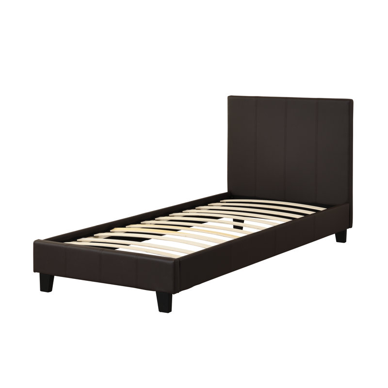 Avarayr Upholstered Single (3') Faux Leather Bed