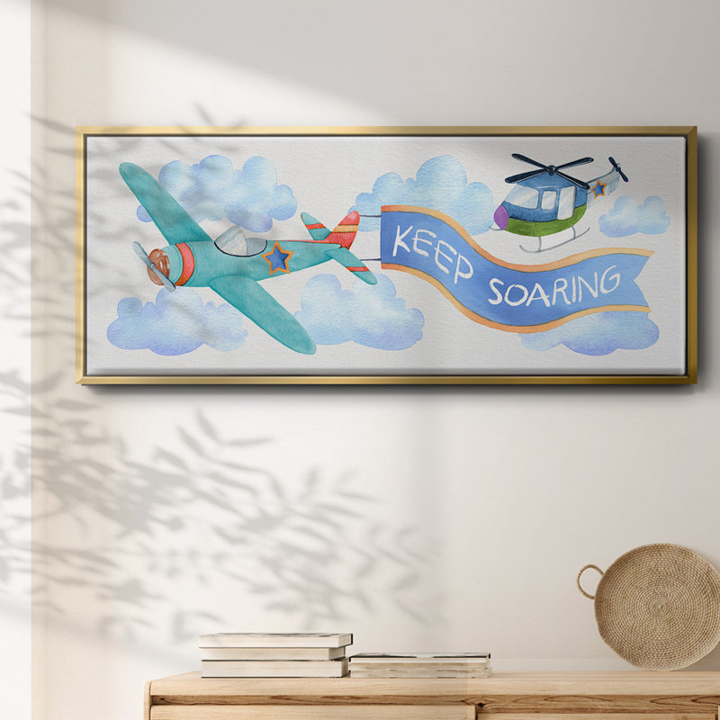 Savon avion - toile encadrée