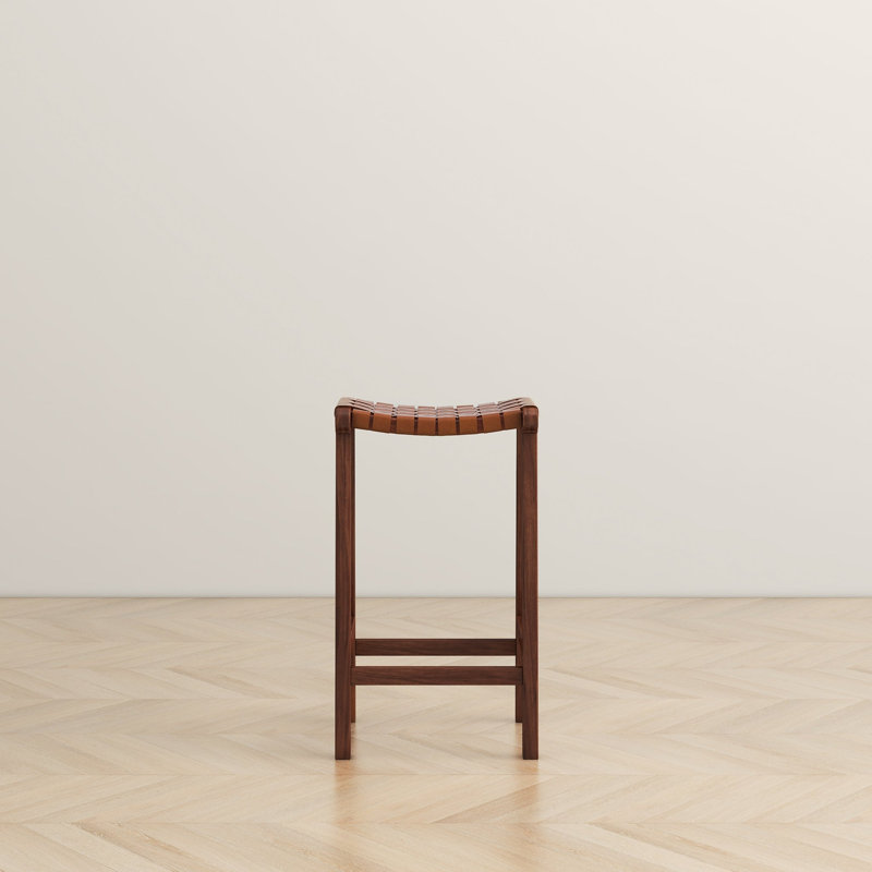Tabouret de comptoir 24,5 po James, Tabouret de comptoir (siège d'une hauteur de 23,6, Tanné