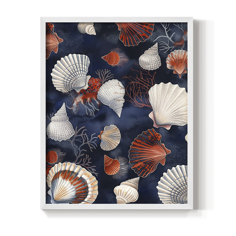 NAUTICAL Series CCCCI, reproduction encadrée - bois massif, H 30 po x l 24 po