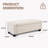 48.4" Upholstered Ottoman Bench With Storage-756231340