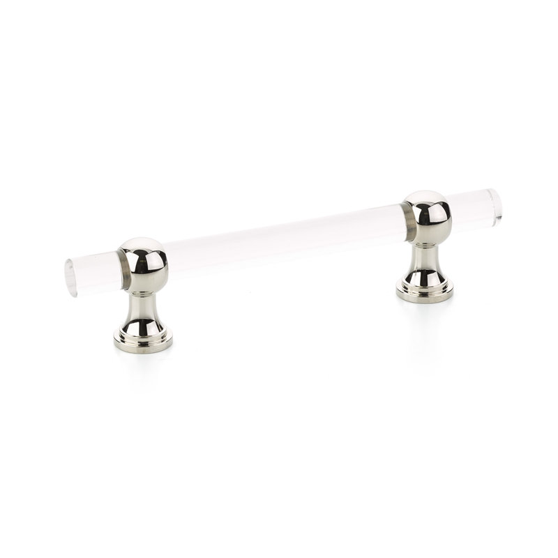 Lumiere Bar / Handle Pull, 6", Polished Rose Gold