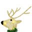 vidaXL LED Reindeers Fabric-552343327